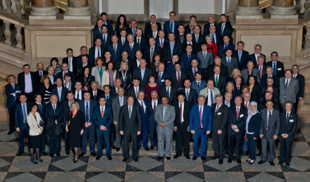 Empfang zum 17. Internationalen Forum für Staatsanwälte im Justizpalast München © Richard Tobis