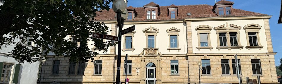 Amtsgericht Forchheim, Hauptgebäude