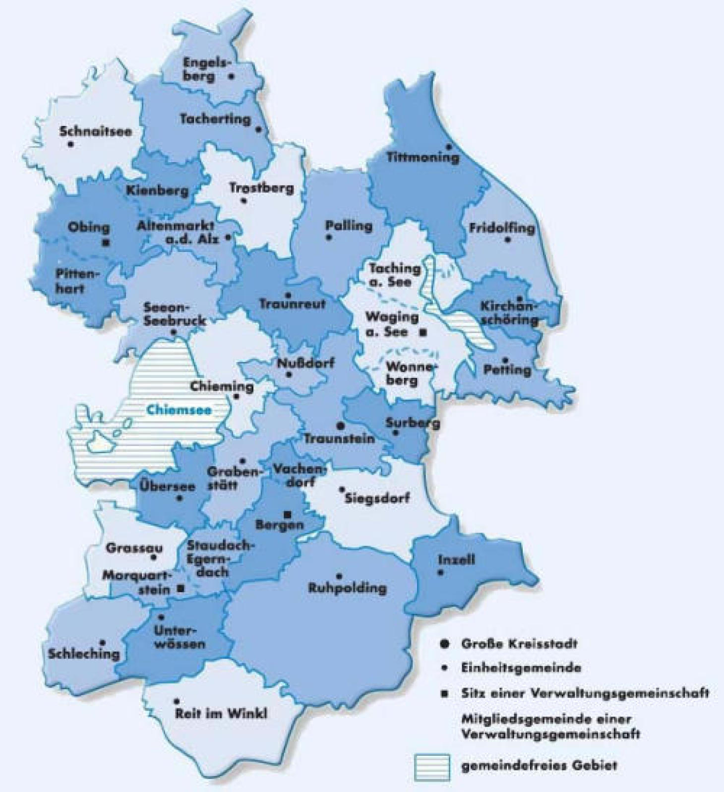 Amtsgericht Traunstein – Gerichtsbezirk - Bayerisches Staatsministerium