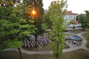 Theater in Abendstimmung