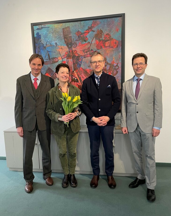 Justizmedaille für Handelrichterin Constanze Schwaderer