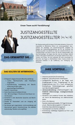 Stellenanzeige Sta I Stellenanzeige Sta I