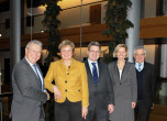 v. l.: Markus Ferber, Monika Hohlmeier, Bayerns Justizminister Bausback,  Dr. Angelika Niebler, Albert Deß