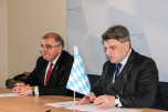 v.l.: Prof. Dr. Wolfgang Brandstetter und Prof. Dr. Winfried Bausback v.l.: Prof. Dr. Wolfgang Brandstetter und Prof. Dr. Winfried Bausback