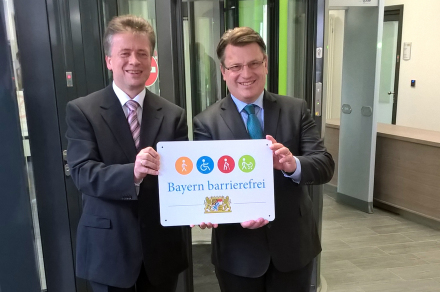 Im Zuge der Umbaumaßnahmen wurde das Gebäude barierrefrei ausgebaut Im Zuge der Umbaumaßnahmen wurde das Gebäude barierrefrei ausgebaut