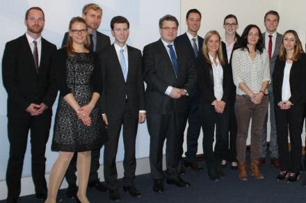 Ehrung der Prüfungsbesten der Justiz- und Staatsprüfungen Ehrung der Prüfungsbesten der Justiz- und Staatsprüfungen