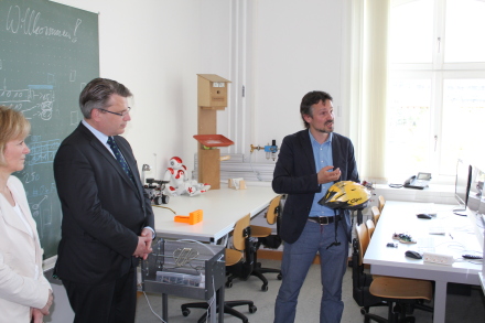 Besuch Hochschule Amberg Justizminister Bausback Besuch Hochschule Amberg Justizminister Bausback