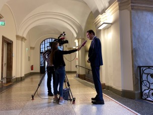 Justizminister Eisenreich im Interview.